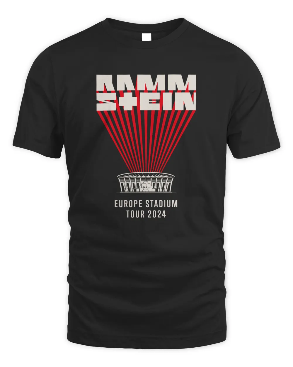 Rammstein Merchandise Europe Stadium Tour 2024 T Shirt Gigasounds