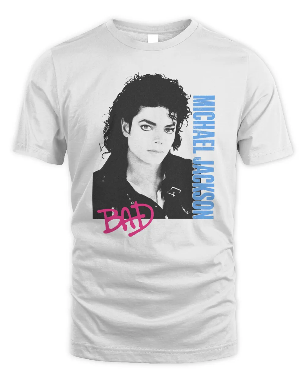Michael Jackson Bad White Tee Gigasounds