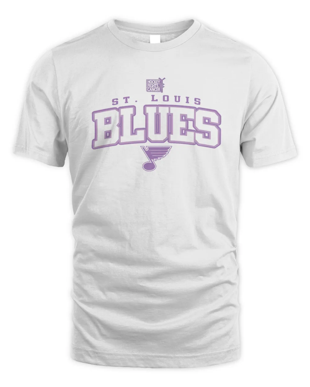 St. Louis Blues Levelwear Hockey Fights Cancer Richmond T-Shirt