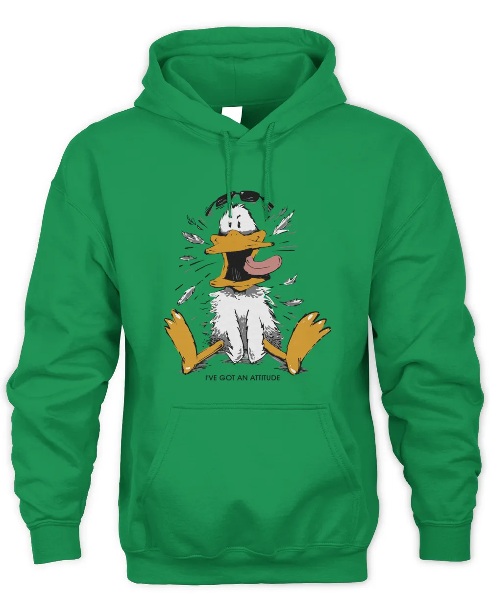 80s Ducks We ve Got An Attitude Hoodie Gigasounds