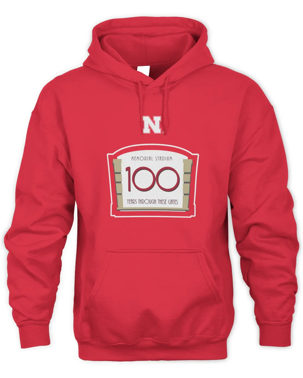 Nebraska Huskers Memorial Stadium 100th Anniversary Sideline