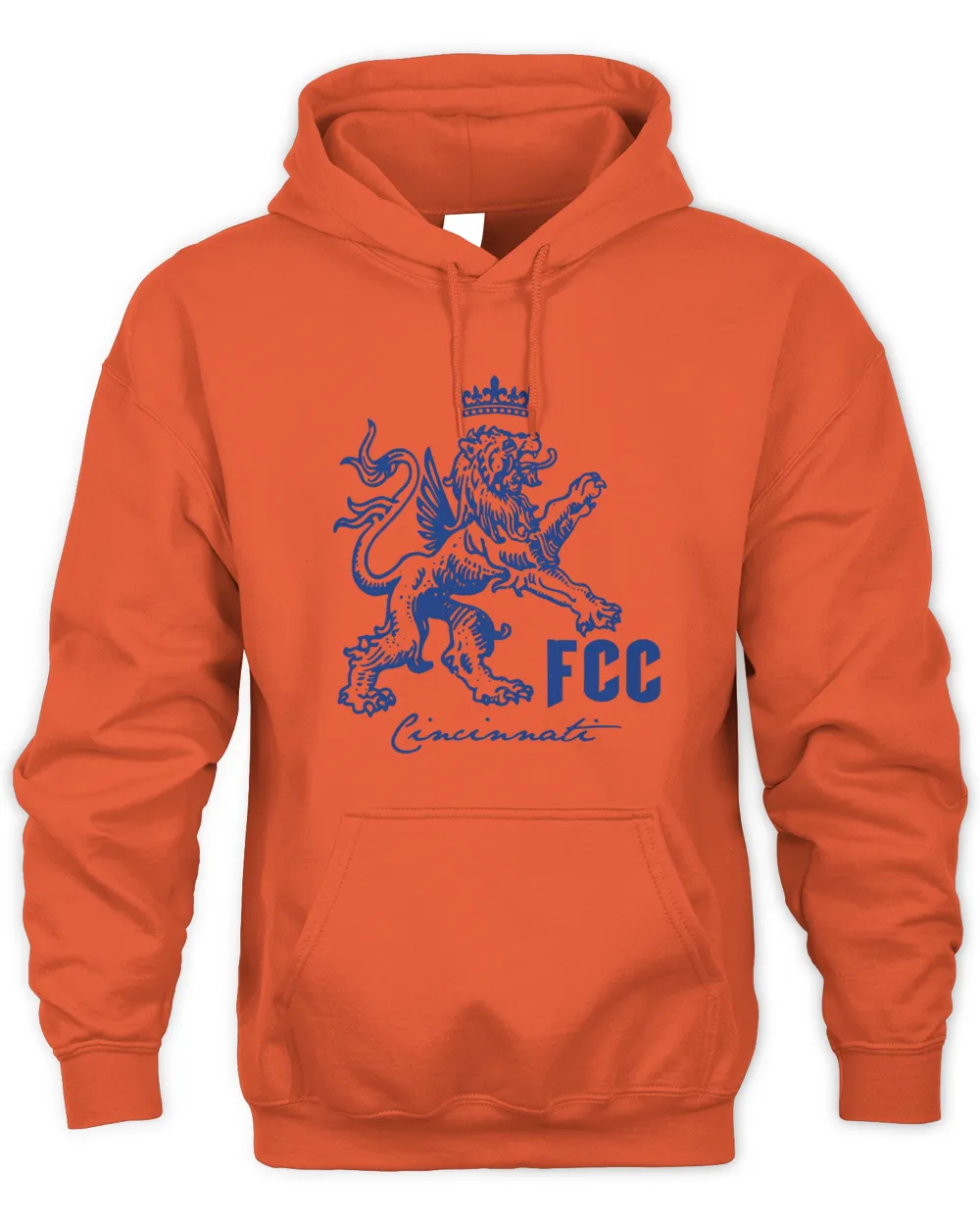 Cincy Shirts Heraldry Lion FC Cincinnati Hoodie Gigasounds
