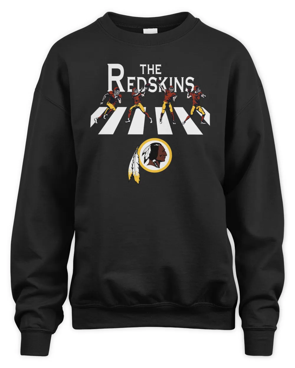 Black redskins sales sweatshirt