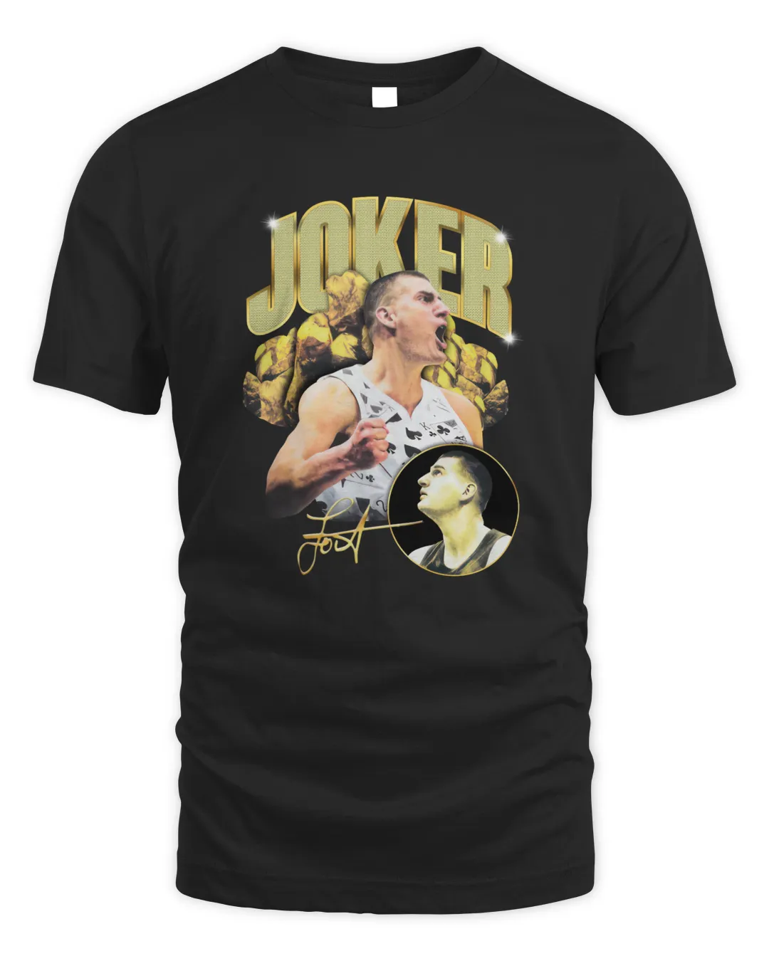 Nikola Jokic Denver Nuggets Mitchell & Ness 2023 NBA All-Star Game Concert  T-Shirt - Black