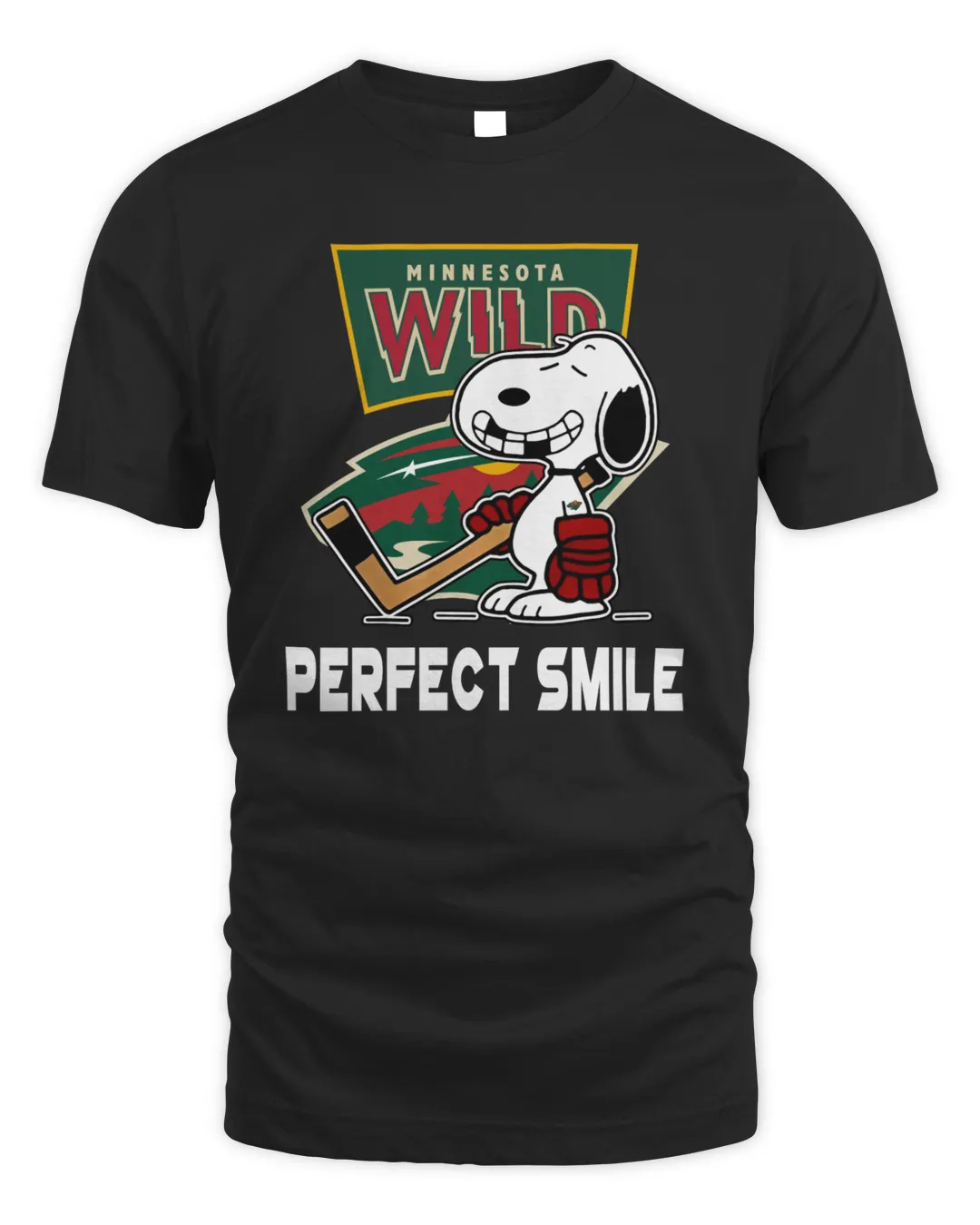 Minnesota Wild NHL Hockey Snoopy Woodstock The Peanuts Movie T Shirt