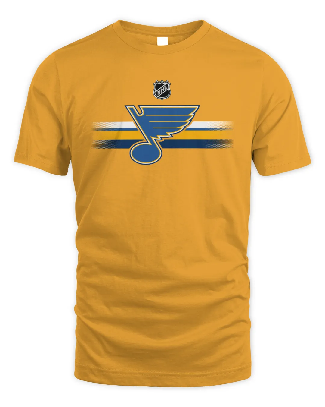 Men's Fanatics Branded Gold St. Louis Blues Authentic Pro Secondary Replen Long Sleeve T-Shirt