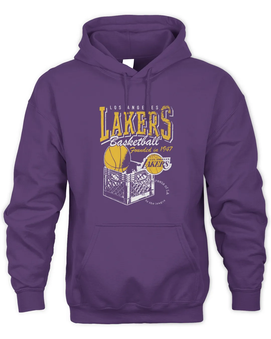 lakers basketball hoodie