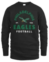 Men's Fanatics Branded Black Philadelphia Eagles Timeless Collection Vintage Arch Pullover Hoodie Size: Medium