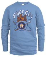 Houston Astros Homage Light Blue Space City Hyper Local Shirt